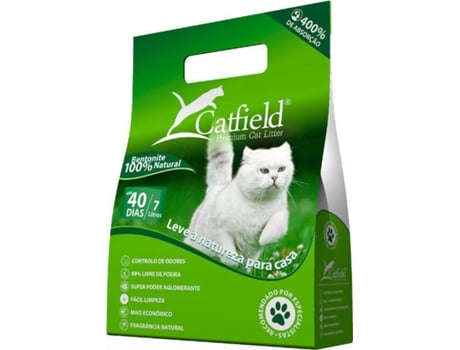 Areia para Gatos Aglomerante  Natural (7L)