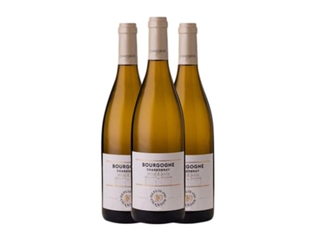 Vinho branco CHANSON Chardonnay Bourgogne Crianza (0.75 L - 3 Unidades)