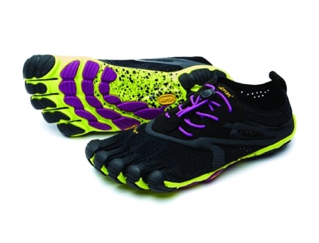 Sapatilhas com Dedos VIBRAM Fivefingers V Run Mulher (Poliéster - Preto - 43)