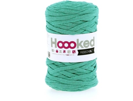 Fio de Algodão HOOOKED RibbonXL Happy Mint (Azul - 120 m)