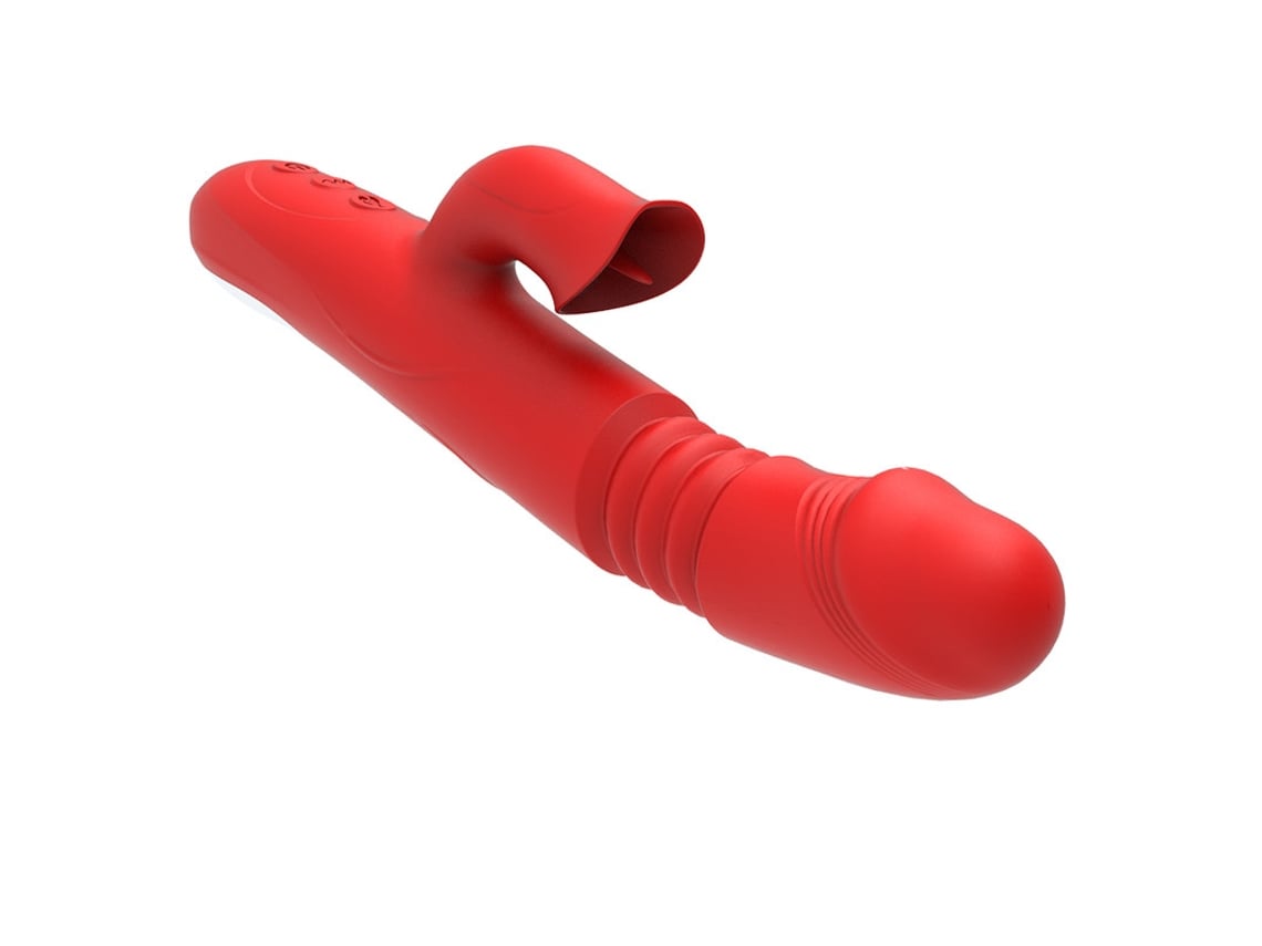 Vibrador de Aquecimento Estimulador Telescópico de Balanço de Clitóris Brinquedos  Sexuais Femininos Vermelho YIZHOOD | Worten.pt