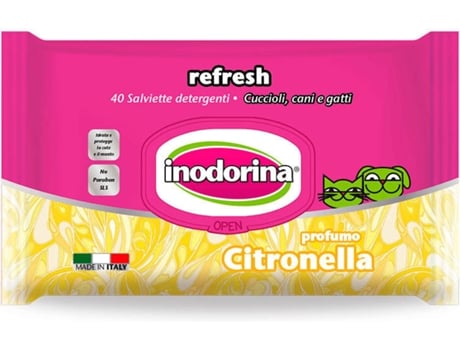 Toalhitas  Citronela (40 unidades)