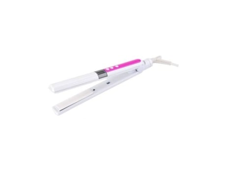 Prancha de Cabelo Profissional PRITECH Ta-1035 Branco Rosa