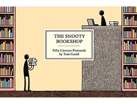 Livro Snooty Bookshop de Tom Gauld (Inglês - Capa Dura)