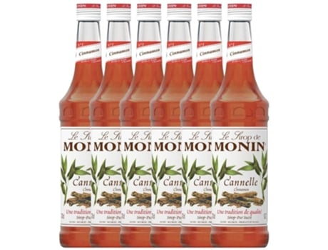 Licor MONIN Schnapp Monin Sipore Canela Cannelle Cinnamon (0.7 L - 6 unidades)