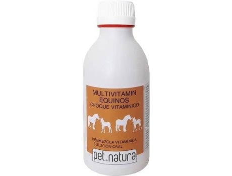 Complemento Alimentar para Cavalos  Multivitamin Choque Vitamínico (250ml)