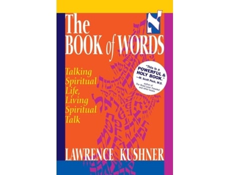 Livro the book of words de rabbi lawrence kushner (inglês)