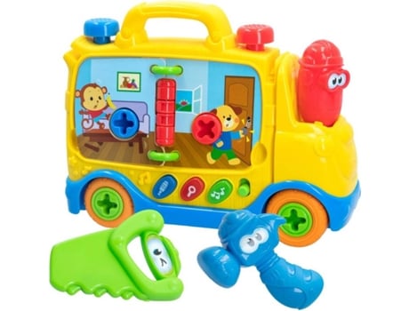 Jogo Didáticos WINFUN Fazenda de trator (31,5x8,5x13,2 cm - 18 meses)