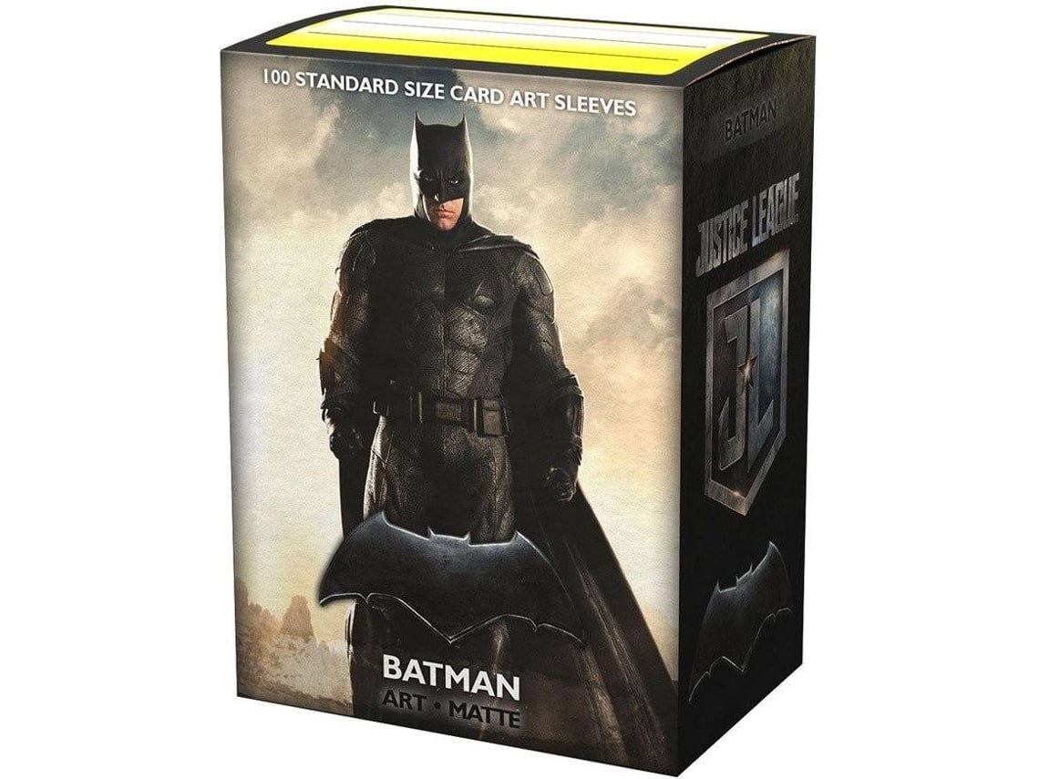 Caixa de proteção 100 de cartas ARCANE TINMEN Dragon Shield Justice League  Batman Matte (8 anos) 