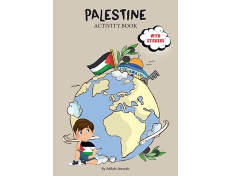 Livro Palestine Activity Book de Adilah Joossab (Inglês)