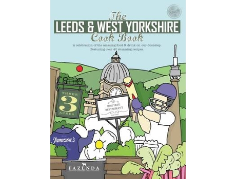 Livro the leeds & west yorkshire cook book de kate eddison (inglês)