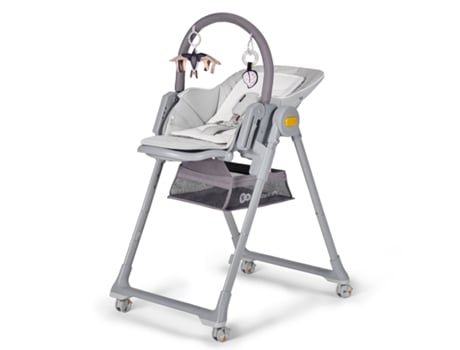 Kinderkraft 2 In 1 Lastree Home Highchair Cinzento