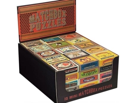 Match Box Puzzle Display (Idade minima recomendada: 9 anos)