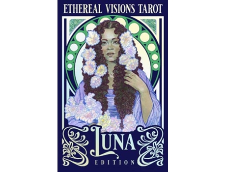 Livro Ethereal Visions Tarot Luna Edition de Matt Hughes (Inglês)