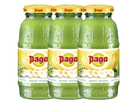 Sumo ZUMOS PAGO Banana (0.2 L - 3 unidades)