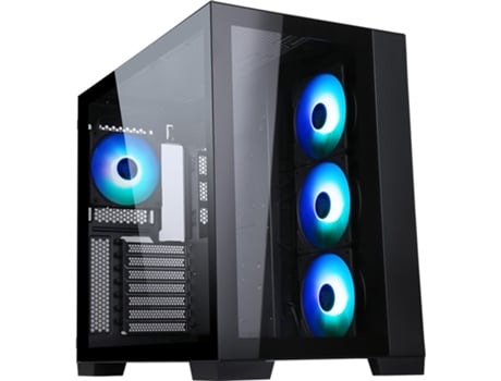 Caixa de Pc Média Torre Atx com Painel de Vidro ITEK Dark Cave Rgb