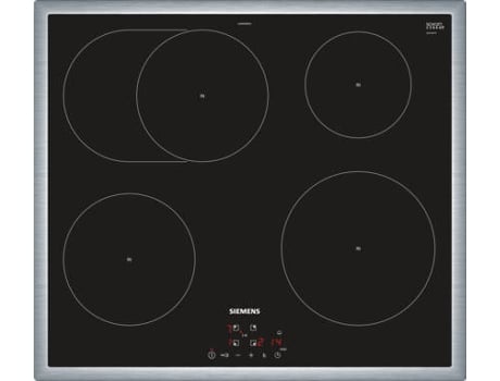 Placa de Indução SIEMENS EH645BFB1E (Elétrica - 58.3 cm - Inox)