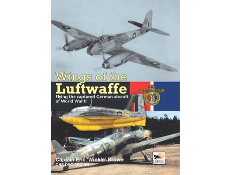 Livro wings of the luftwaffe de capt eric brown (inglês)