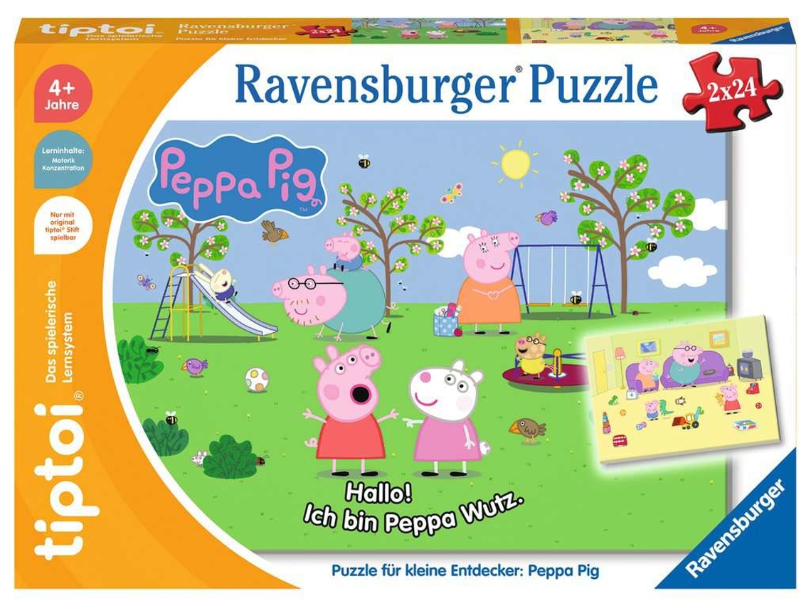 Puzzle TIPTOI Peppa Pig 24 Peças Desenhos Animados | Worten.pt