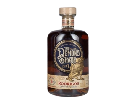 Rum THE DEMON'S SHARE Rodrigo's 9 Anos (0.7 L - 1 Unidade)