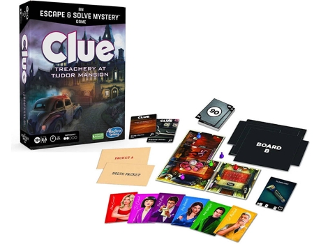 Jogo Educativo HASBRO Cluedo Harry Potter (Idade Mínima: 8 Anos