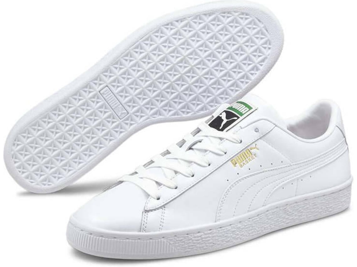 Puma classic blanche clearance homme