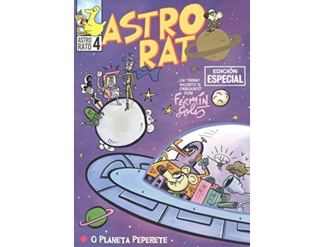 Livro Astro Rato E Lampadiña Nº4 de Fermín Solís (Galego)