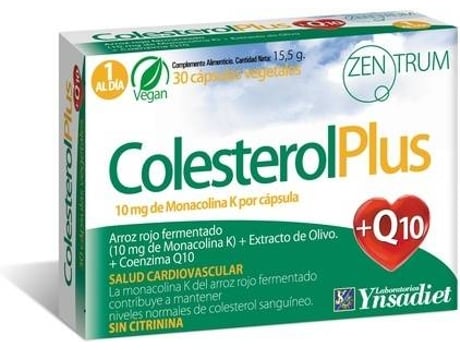 Suplemento Alimentar ZENTRUM Colesterol - (30 cápsulas)