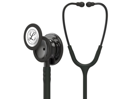 Estetoscópio Littmann Classic Iii 5811 Preto Acabamentos Preto Fumo SOLVENTUM