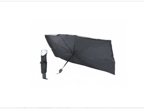 Car Parasol Venteo Proteção Uv Para-Brisas Dianteiro Universal 140 X 80 Cm 6 Preto HONXINM