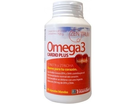 Suplemento Alimentar YNSADIET Zentrum Cardio Plus Omega 3