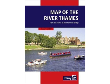 Livro Map of the River Thames de Imray (Inglês)