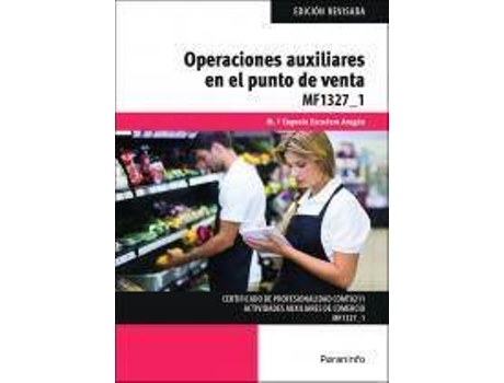 Livro Operaciones auxiliares en el punto de venta de Escudero Aragón, María Eugenia (Espanhol)