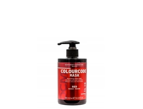 Máscara para o Cabelo DCM Colourcode de Cor Vermelho (300 ml)