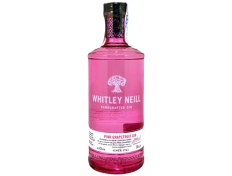 Gin WHITLEY NEILL Whitley Neill Pink Grapefruit Gin (0.7 L - 1 unidade)