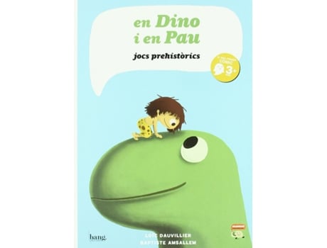 Livro En Dino I En Pau, Jocs Prehistòrics de Amsallem Baptiste (Catalão)