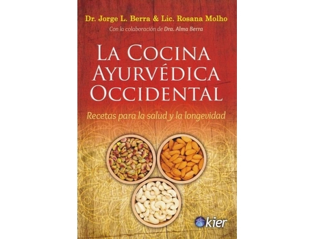 Livro La Cocina Ayurvédica Occidental de Jorge Luis Berra (Espanhol)