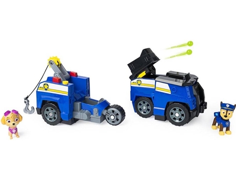 Carro de Brincar PAW PATROL Chase Veículo Duplo (Idade Mínima: 8)