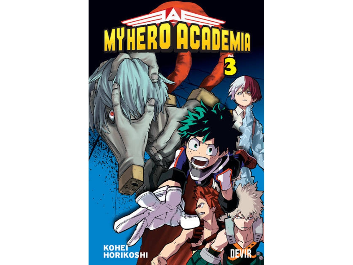 Livro My Hero Academia 01 de Kohei Horikoshi (Português)