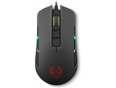 Rato Gaming MATRICS Marble (4800 dpi - RGB - Preto)