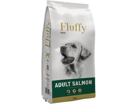 Ração para Cães FLUFFY (15 Kg - Seca - Adulto - Sabor: Salmão)