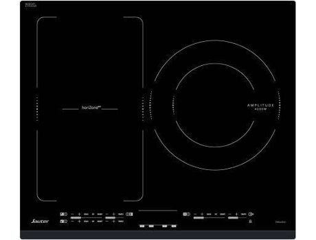 Placa de Indução SAUTER SPI4662B (Elétrica - 60 cm - Preto)