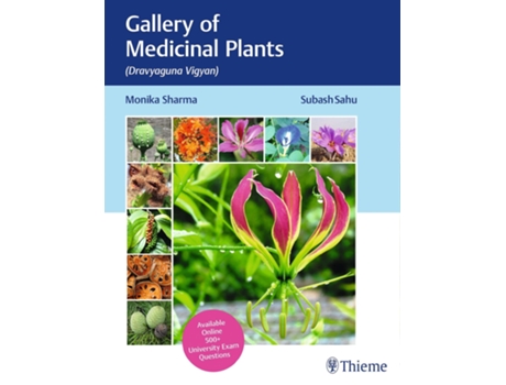 Livro Gallery of Medicinal Plants de Monika Sharma e Subash Sahu (Inglês - Capa Dura)