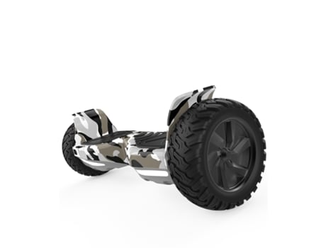 HITWAY Hoverboard 8.5'' com Pneus Todo-o-Terreno, Bluetooth, Luzes LED e Aplicativo - Camuflagem