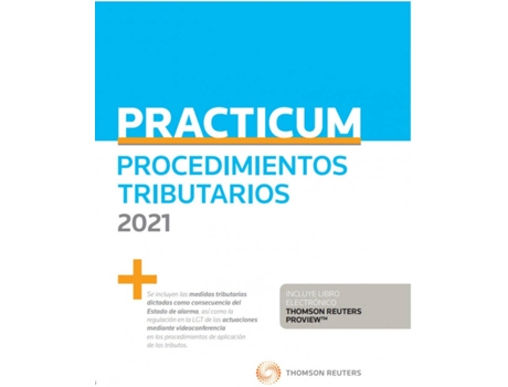 Livro Practicum Procedimientos Tributarios 2021 (Papel + E-Book) de Teodoro Arnaiz Arnaiz (Espanhol)