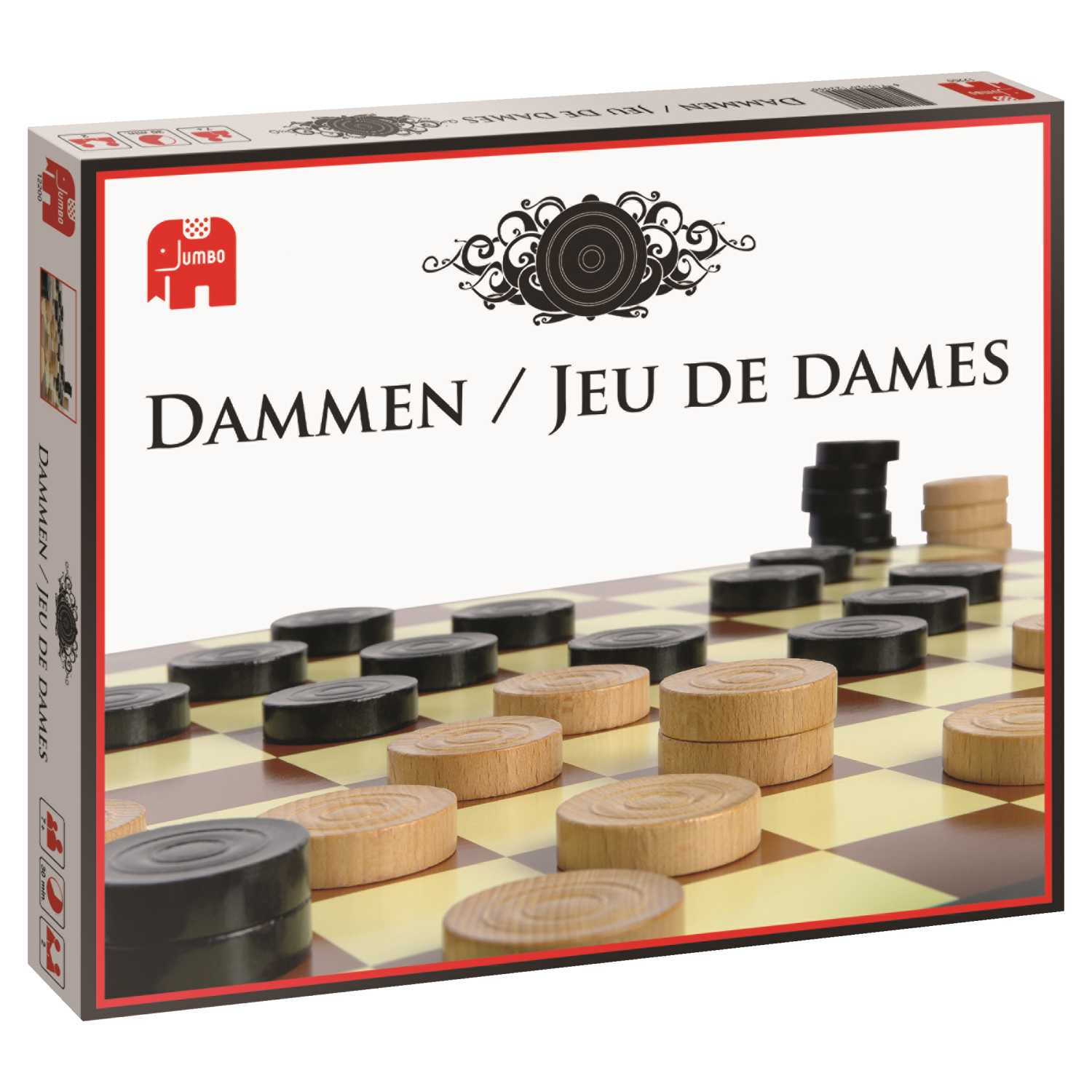 Jogo de Damas JUMBO Dammen (Idade Mínima: 6)