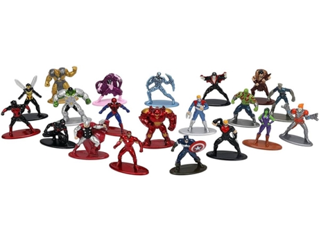 Conjunto de 20 Figuras  Marvel