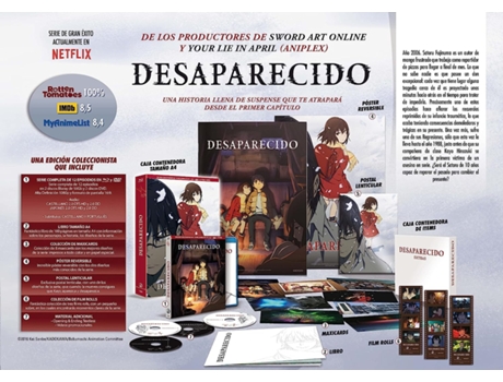 Boku dake ga Inai Machi (TV Series) / Desaparecido (Erased) Parte 2  Episodios 7 A 12 (2Blu-ray) - Blu-ray - Compra filmes e DVD na