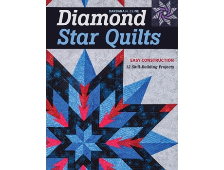 Livro diamond star quilts de barbara h. cline (inglês)