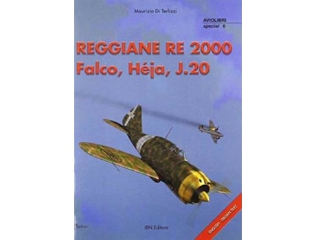 Livro reggiane re 2000 falco hej aj.20 de m. di terlizzi (italiano)